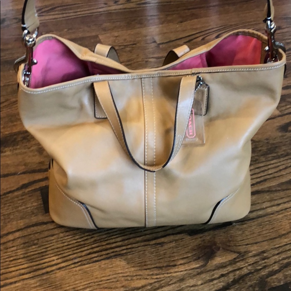 Authentic Coach Leather Bag